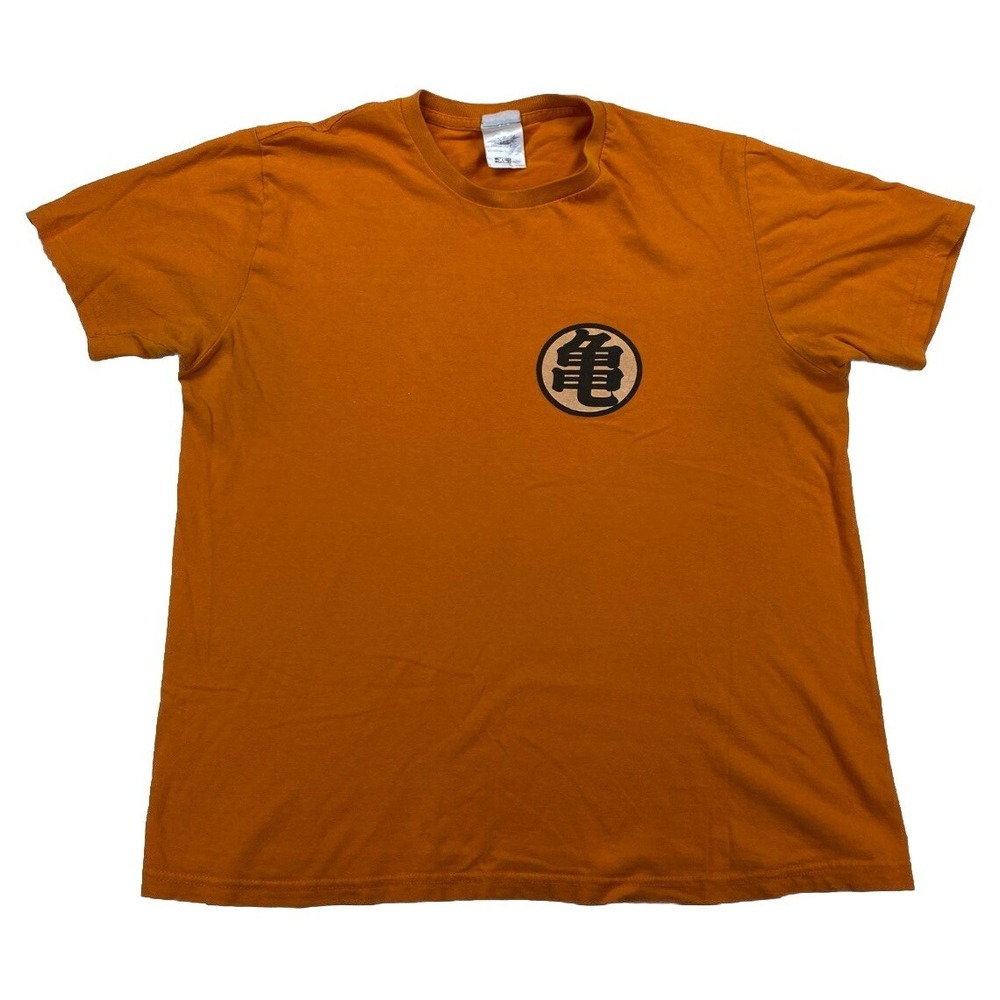 Dragon Ball Z Vintage Y2K‎ T-shirt Orange Adult XL